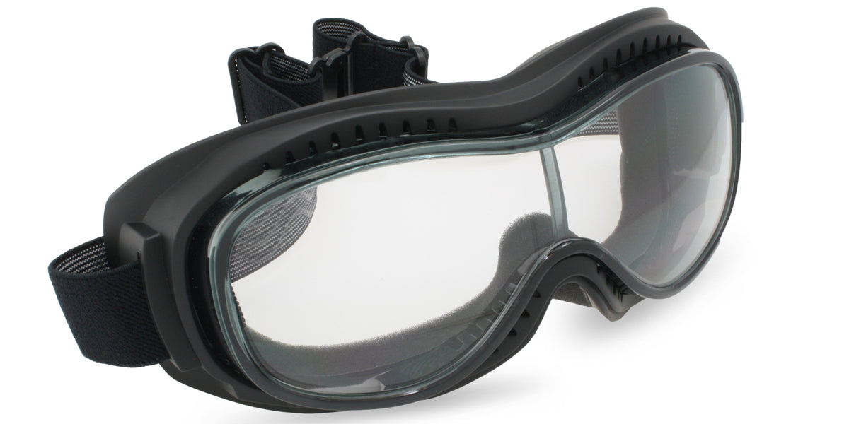 motorcycle goggles that fit over glasses LARGE FITOVER CLEAR