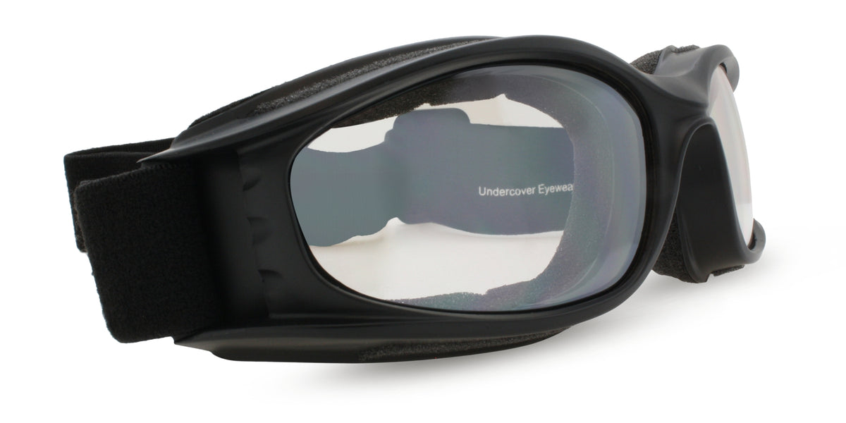 UNDERCOVER EYEWEAR TRANSITION PHOTOCHROMIC LENSES MOTORCYCLE GOGGLES