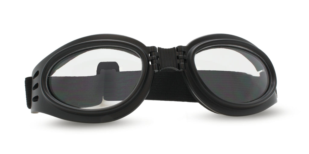 UNDERCOVER EYEWEAR MOTORCYCLE FOLDING GOGGLES CLEAR UE-FG11CL
